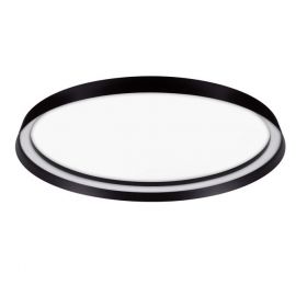 Plafoniere - Plafoniera LED design modern circular ORMI negru D-60cm