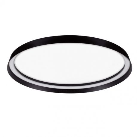 Plafoniere - Plafoniera LED design modern circular ORMI negru D-60cm