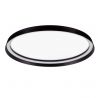 Plafoniera LED design modern circular ORMI negru D-60cm