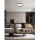 Plafoniere - Plafoniera LED design modern circular ORMI negru D-60cm