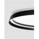 Plafoniere - Plafoniera LED design modern circular ORMI negru D-60cm