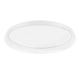 Plafoniere - Plafoniera LED design modern circular ORMI alba D-60cm