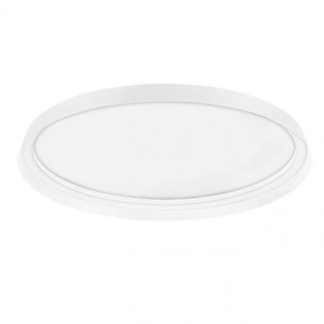 Plafoniere - Plafoniera LED design modern circular ORMI alba D-60cm