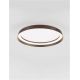 Plafoniere - Plafoniera LED design modern circular ORMI coffee D-45cm