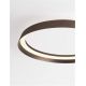 Plafoniere - Plafoniera LED design modern circular ORMI coffee D-45cm