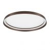 Plafoniera LED design modern circular ORMI coffee D-60cm