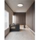 Plafoniere - Plafoniera LED design modern circular ORMI coffee D-60cm