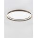 Plafoniere - Plafoniera LED design modern circular ORMI coffee D-60cm