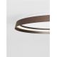 Plafoniere - Plafoniera LED design modern circular ORMI coffee D-60cm