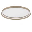 Plafoniera LED design modern circular ORMI brown D-60cm