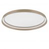 Plafoniera LED design modern circular ORMI brown D-60cm