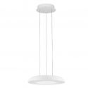 Lustra/Pendul LED design modern EPOSI alba D-40cm