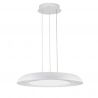 Lustra LED suspendata design modern EPOSI alba D-60cm