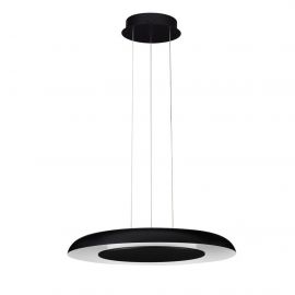 Pendule, Lustre suspendate - Lustra LED suspendata design modern EPOSI negru D-60cm