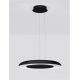 Pendule, Lustre suspendate - Lustra LED suspendata design modern EPOSI negru D-60cm