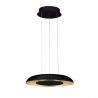 Lustra/Pendul LED design modern EPOSI negru/auriu