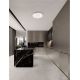 Plafoniere - Plafoniera LED design modern EPOSI alba D-40cm