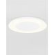Plafoniere - Plafoniera LED design modern EPOSI alba D-60cm