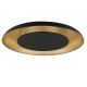 Plafoniera LED design modern EPOSI negru/auriu D-60cm