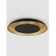 Plafoniere - Plafoniera LED design modern EPOSI negru/auriu D-60cm