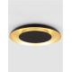 Plafoniere - Plafoniera LED design modern EPOSI negru/auriu D-60cm