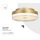 Plafoniere - Plafoniera LED design minimalist Cyprus auriu, 30cm