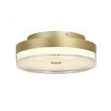 Plafoniera LED design minimalist Cyprus auriu, 40cm