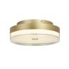 Plafoniera LED design minimalist Cyprus auriu, 40cm