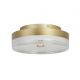 Plafoniere - Plafoniera LED design minimalist Cyprus auriu, 40cm