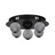 Plafoniera LED design modern Asteroid Led negru