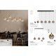 Pendule, Lustre suspendate - Lustra, Pendul LED design modern minimalist Alchemy