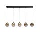 Pendule, Lustre suspendate - Lustra cu 5 pendule LED design modern minimalist Alchemy