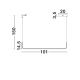 Pendule, Lustre suspendate - Lustra LED suspendata stil minimalist liniar STRITA L-101cm