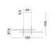 Pendule, Lustre suspendate - Lustra LED suspendata stil modern minimalist ANTAMA