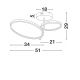 Plafoniere - Plafoniera LED design modern IMAR