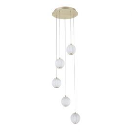 Pendule, Lustre suspendate - Lustra cu 3 pendule LED design modern decorativ Allure