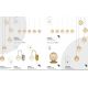 Pendule, Lustre suspendate - Lustra cu 3 pendule LED design modern decorativ Allure