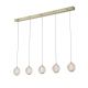 Pendule, Lustre suspendate - Lustra cu 5 pendule LED design modern decorativ Allure