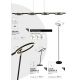 Lampadare - Lampadar, Lampa de podea LED stil modern Space