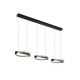 Pendule, Lustre suspendate - Lustra cu 3 pendule LED stil modern Aerial