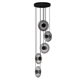 Pendule, Lustre suspendate - Lustra LED suspendata design modern decorativ SKIA 5L