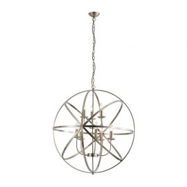 Lustra suspendata stil traditional Orbit 8Lt, alama antic