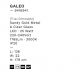 Pendule, Lustre suspendate - Lustra LED suspendata design modern decorativ GALEO 4L