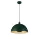 Pendule, Lustre suspendate - Lustra suspendata stil industrial Mars verde/ crem