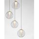 Pendule, Lustre suspendate - Lustra LED suspendata design modern decorativ GALEO 4L