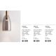 Pendule, Lustre suspendate - Pendul LED design modern decorativ IMATIA D-14,5cm
