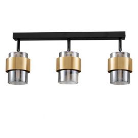 Plafoniere cu spoturi, Spoturi aplicate - Plafoniera moderna stil minimalist SIANNA 3L