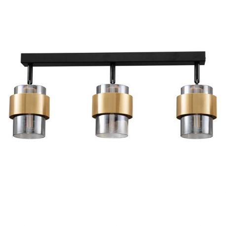 Plafoniere cu spoturi, Spoturi aplicate - Plafoniera moderna stil minimalist SIANNA 3L