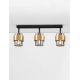 Plafoniere cu spoturi, Spoturi aplicate - Plafoniera moderna stil minimalist SIANNA 3L