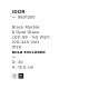 Plafoniere - Plafoniera stil minimalist IDOR negru/opal